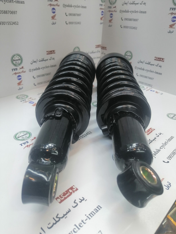 کمک فنر عقب ضخیم فنر دوبل موتور سیکلت هندا