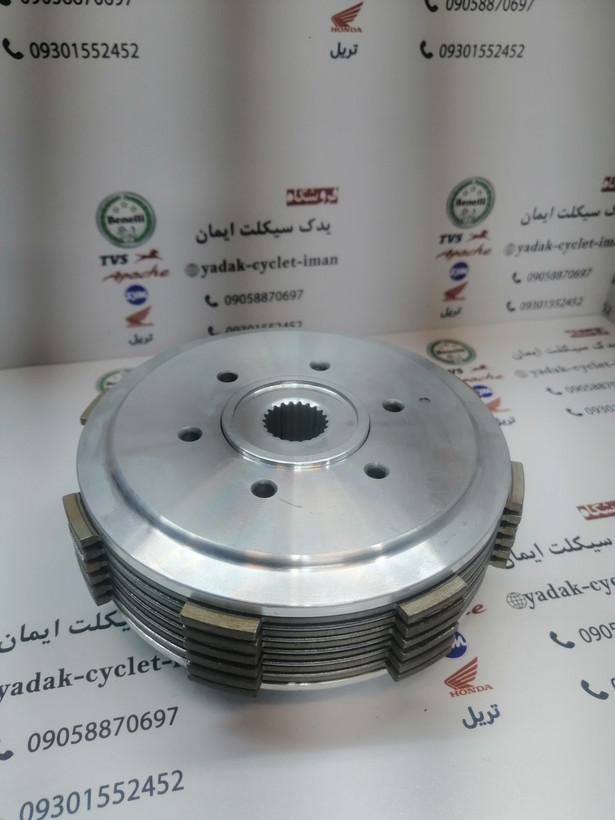 چهارشاخ کلاچ کامل موتور باکسر 155